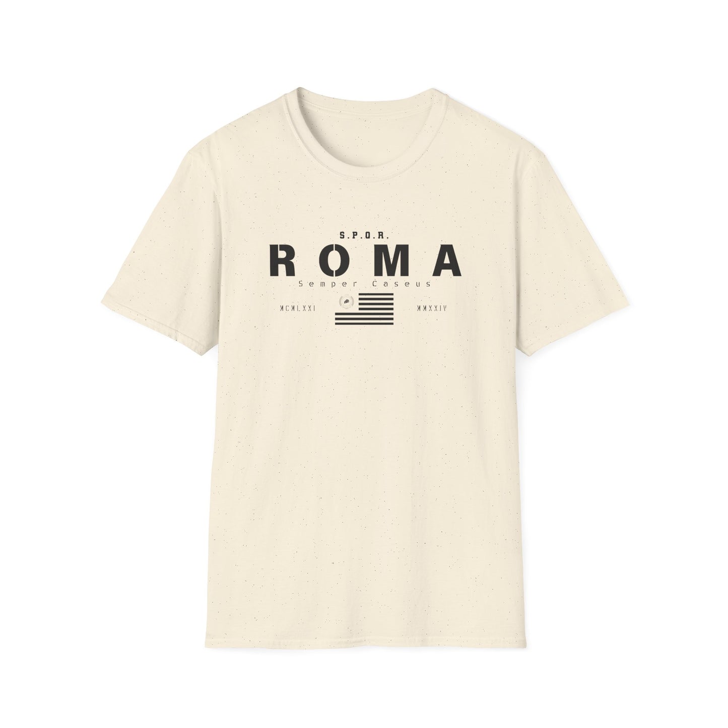 Roma Flag Semper Caseus T-Shirt – Bold, Timeless, and Unapologetically Cheesy