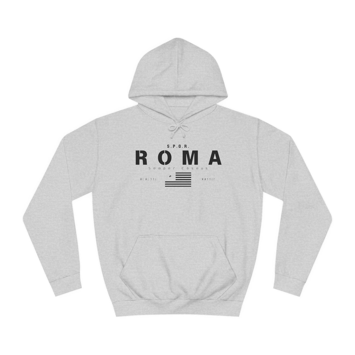 Roma Flag Hoodie – S.P.Q.R. Semper Caseus