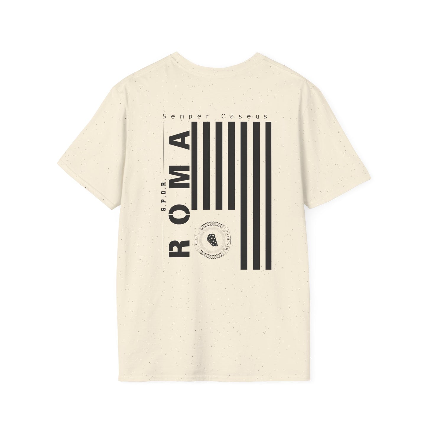 Roma Flag Semper Caseus T-Shirt – Bold, Timeless, and Unapologetically Cheesy