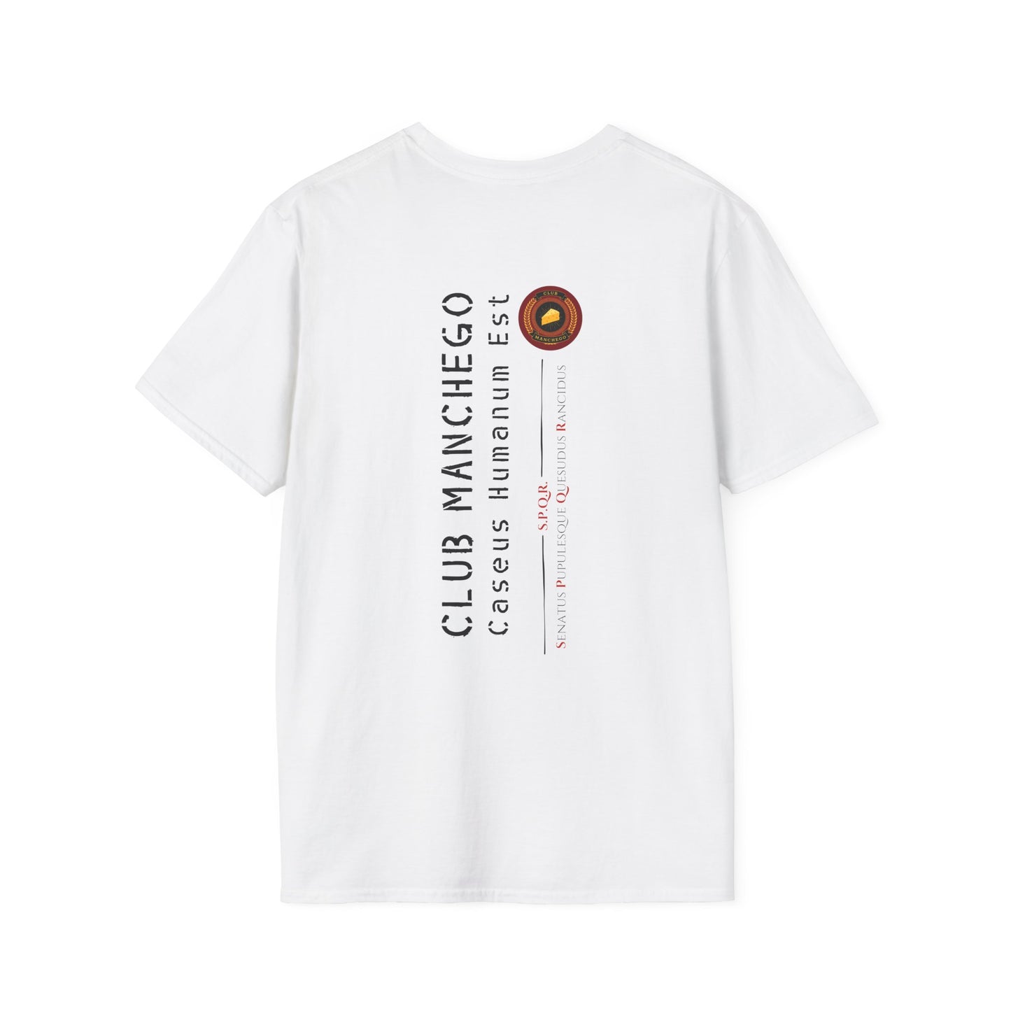 Caseus Humanum Est T-Shirt – Because We Are All Humans