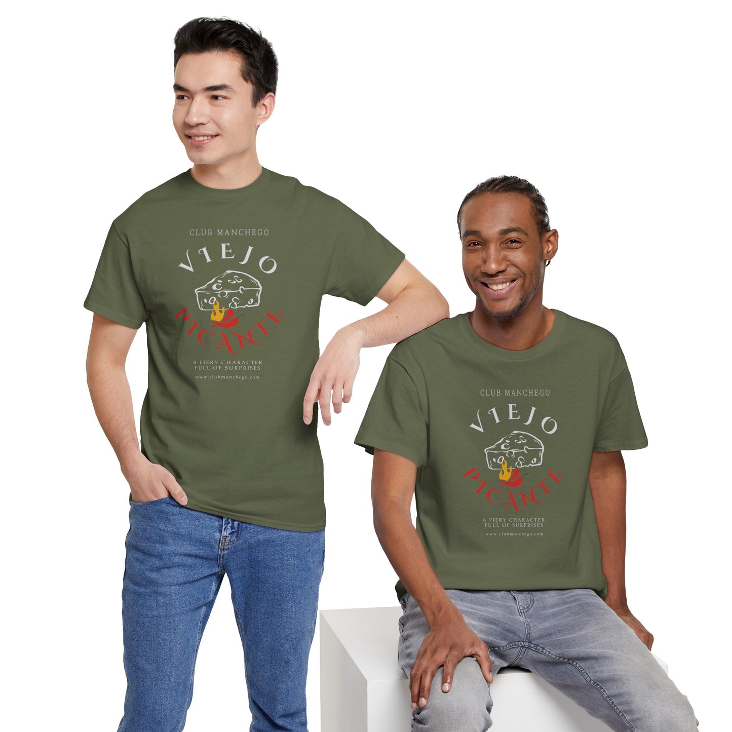 Viejo Picante Color T-Shirt – A Fiery Classic with Bold Character