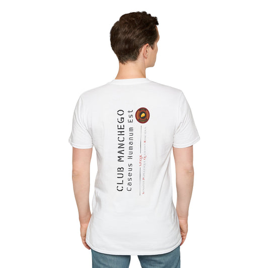 Caseus Humanum Est T-Shirt – Because We Are All Humans