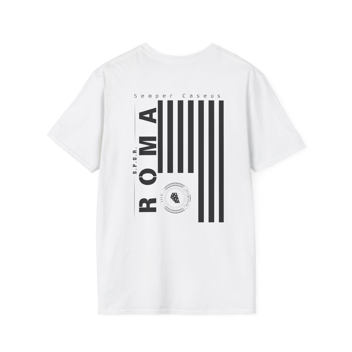 Roma Flag Semper Caseus T-Shirt – Bold, Timeless, and Unapologetically Cheesy